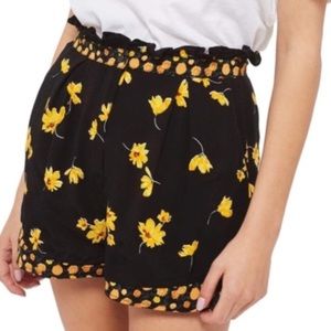 Topshop floral shorts